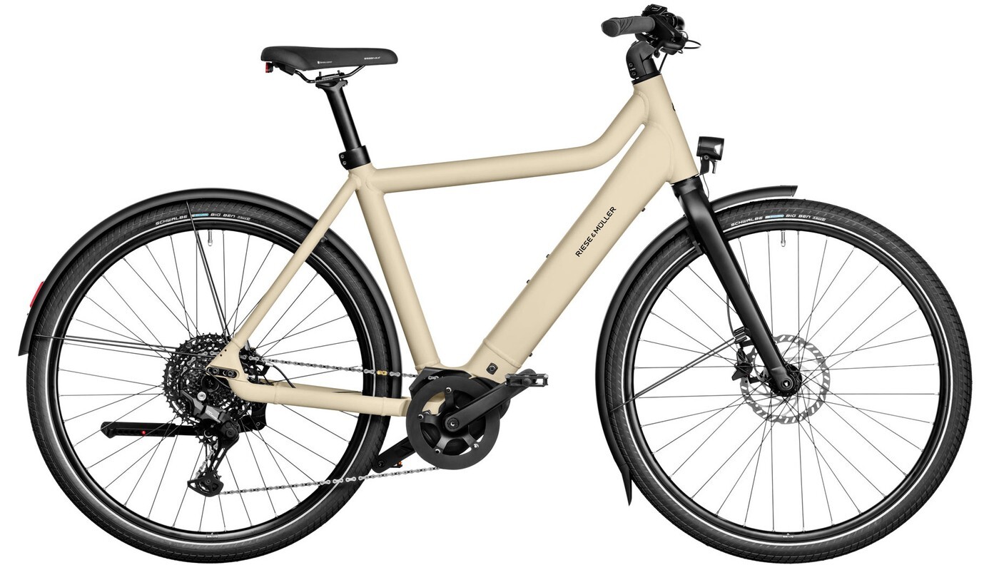 Cruiser silent / black / frame size: 56 cm / optional equipment: frame bag