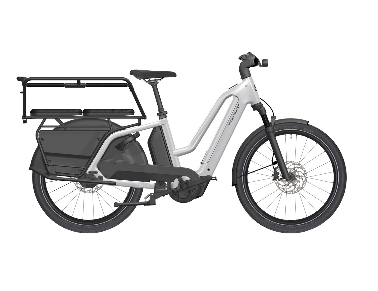 Riese and Mueller Multicharger family cargo e-bike